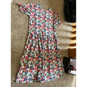 Vintage womens large floral dress by Headliners
